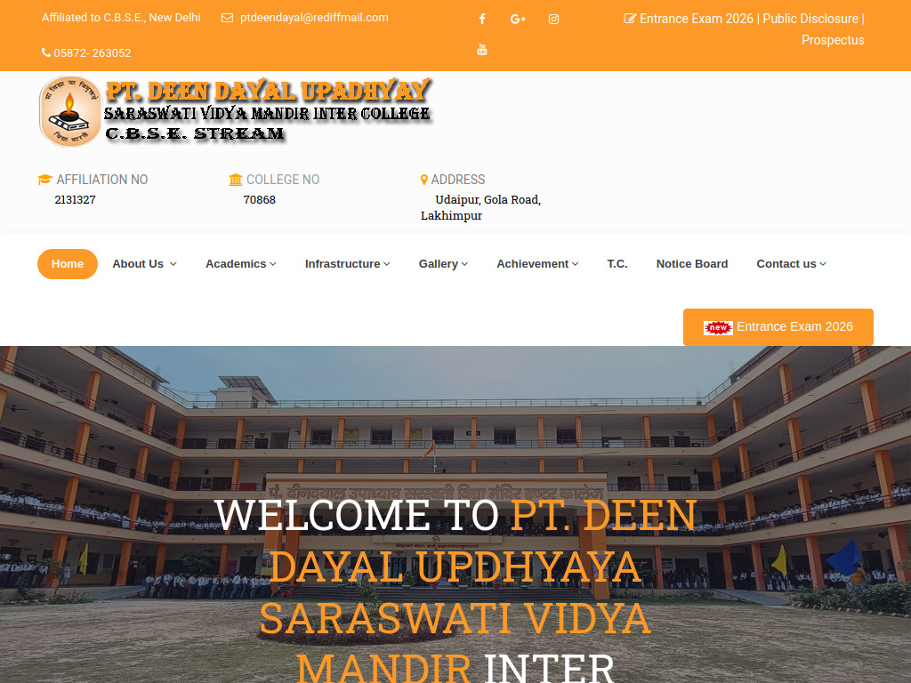 Ajmani School Website